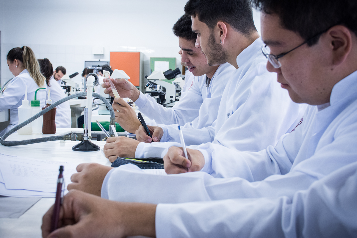 Laboratório de microbiologia